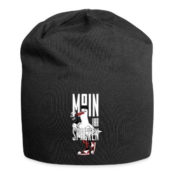 MOIN IHR SPACKEN - Jersey-Beanie - Schwarz - Vorne