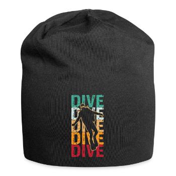 Plongée Plongée Plongée Plongée - Bonnet en jersey - noir - Devant