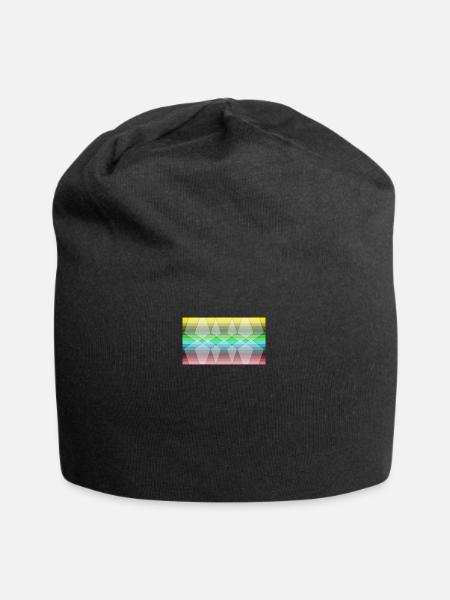 Die etwas andere Flagge - Jersey-Beanie - Schwarz