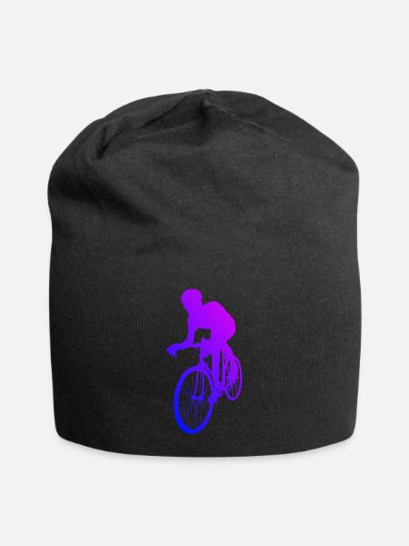 Herren Damen Roadbike Rennradfahrer Road Bike - Jersey-Beanie - Schwarz