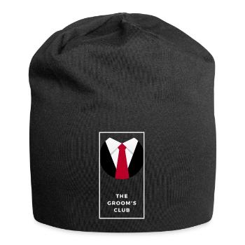 The Groom s Club - Jersey-Beanie - Schwarz - Vorne