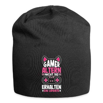 Gamers don't age, they get an update - Jersey Beanie - black - Front