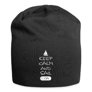 Segeln Kapitän Skipper - Jersey-Beanie - Schwarz - Vorne