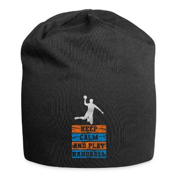 Handballer Competition Goal - Jersey Beanie - black - Front