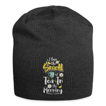 Tea Time Out Tea Time - Jersey Beanie - charcoal grey - Front