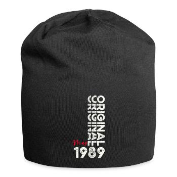 35th Birthday Husband Original May Vintage 1989 - Jersey Beanie - black - Front