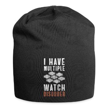Watch Time Luxury Watches Valuable - Jersey Beanie - black - Front