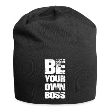 BE YOUR OWN - Jersey Beanie - black - Front