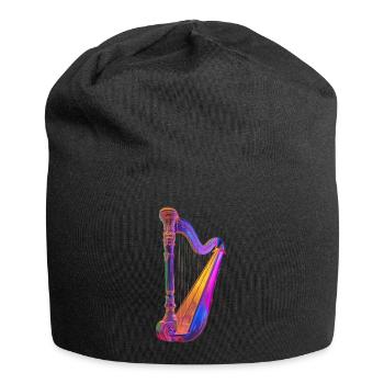 Harp - Jersey Beanie - black - Front