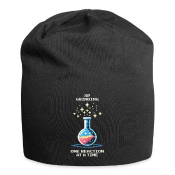 Grinding XP – reaction by reaction | Chemistry - Jersey Beanie - black - Front