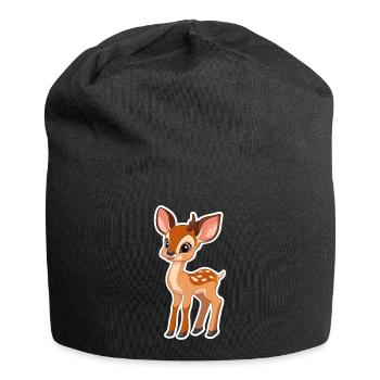 roe deer - Jersey Beanie - black - Front