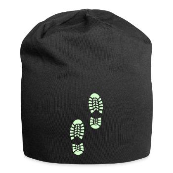 Outdoor footpath - Jersey Beanie - black - Front