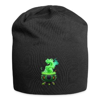 Hexenkessel - Jersey-Beanie - Schwarz - Vorne