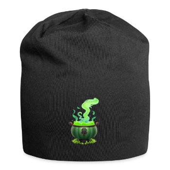 Hexenkessel - Jersey-Beanie - Schwarz - Vorne