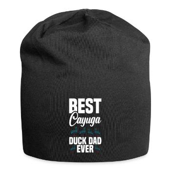 Cayuga Duck Owner Jouets d’enclos d’animaux en peluche - Bonnet en jersey - noir - Devant