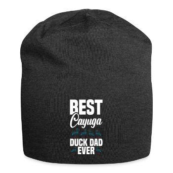 Cayuga Duck Owner Jouets d’enclos d’animaux en peluche - Bonnet en jersey - charbon - Devant