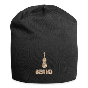 Bratsche Bernd - Jersey-Beanie - Schwarz - Vorne