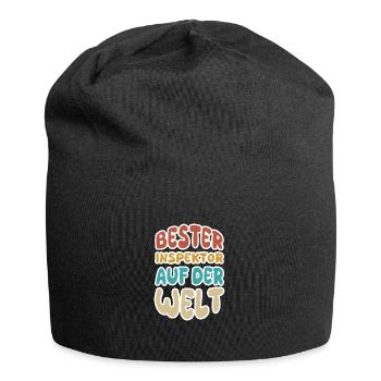 Inspector - Jersey Beanie - black - Front