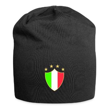Italia amusant - Bonnet en jersey - noir - Devant