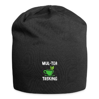 Mul-Tea Tasking Tea Lover Tea Drinker Tea Brewing - Jersey-Beanie - Schwarz - Vorne