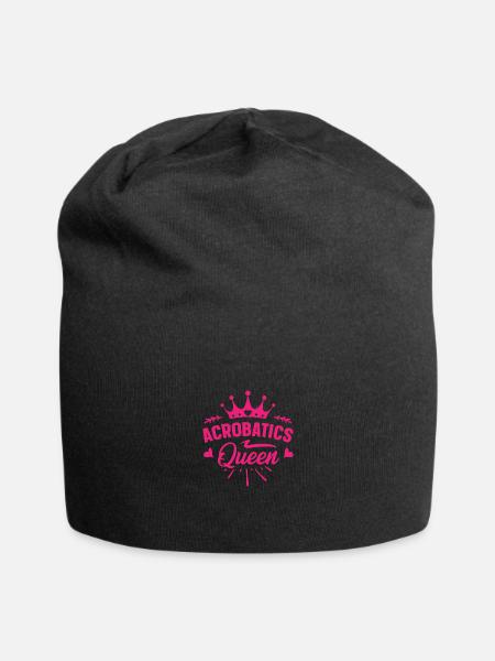 Queen Graphic Gymnast Gymnastics Acrobat Acrobatic - Jersey-Beanie - Schwarz