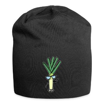 Lauch - Jersey-Beanie - Schwarz - Vorne
