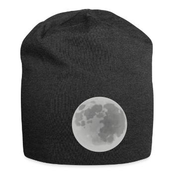 Mond - Jersey-Beanie - Anthrazit - Vorne