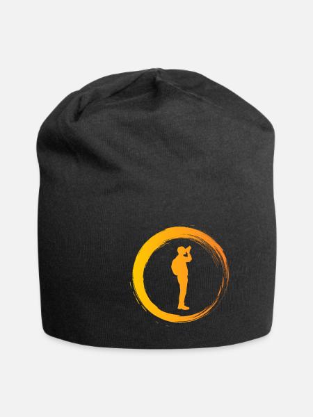 Sporty Hobby Leidenschaft Fotograf - Jersey-Beanie - Schwarz