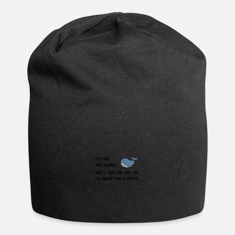Wal-Krypto - Jersey-Beanie - Schwarz