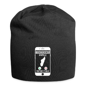 Madagascar m'appelle - Faut que j'y aille - Bonnet en jersey - noir - Devant