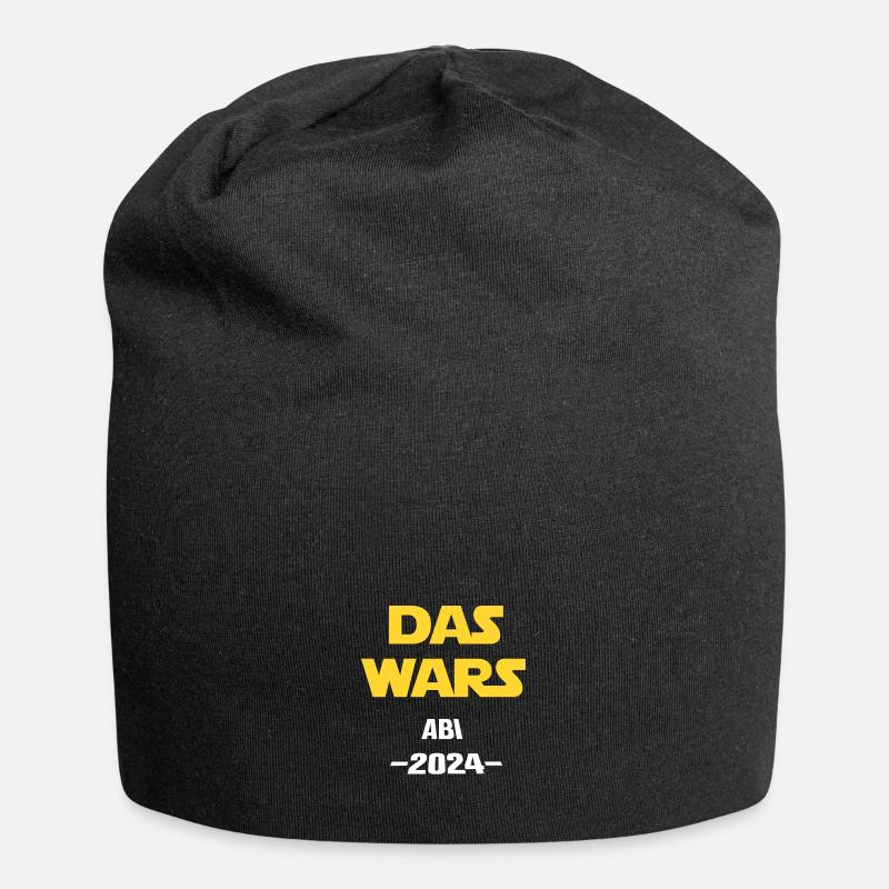 Das wars ABI 2024 - Jersey-Beanie - Schwarz