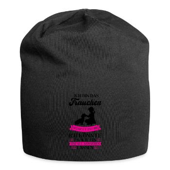Dackel Hund Hundefreunde Geschenk - Jersey-Beanie - Schwarz - Vorne