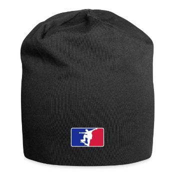Logo du skate - Bonnet en jersey - noir - Devant