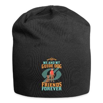 Blindheitsbewusstsein Gesetzlich Blind - Jersey-Beanie - Schwarz - Vorne