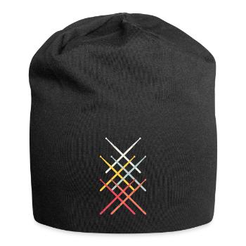 Drumsticks batteur musicien - Bonnet en jersey - noir - Devant
