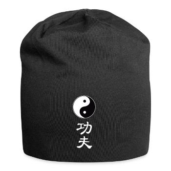 tao kung fu - Jersey-Beanie - Schwarz - Vorne