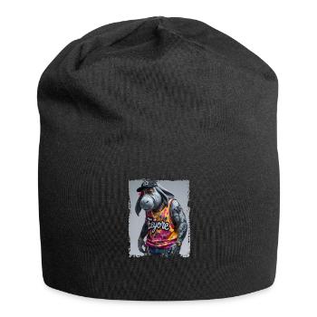 hip hop Eeyore rapper - Jersey Beanie - black - Front