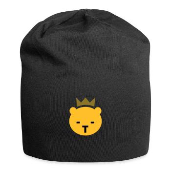 Ours de Berlin - Bonnet en jersey - noir - Devant