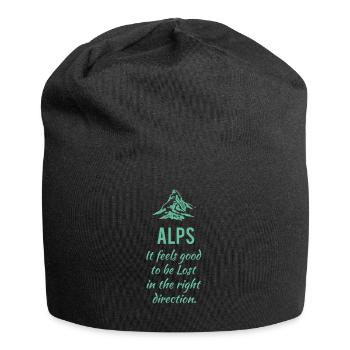 It feels good to be Lost in the right direction - Jersey-Beanie - Schwarz - Vorne