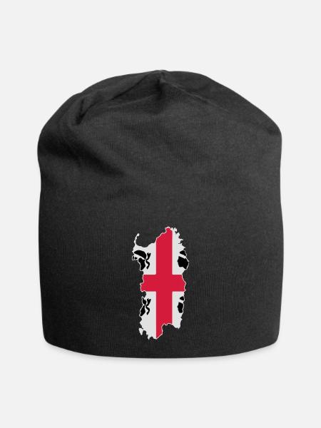 Sardaigne - Bonnet en jersey - noir