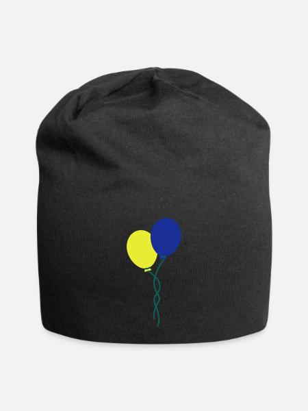 luftballons - Jersey-Beanie - Schwarz