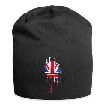 union jack 5 - Jersey Beanie - black - Front