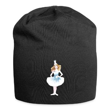 Circus clown dancer - Jersey Beanie - black - Front