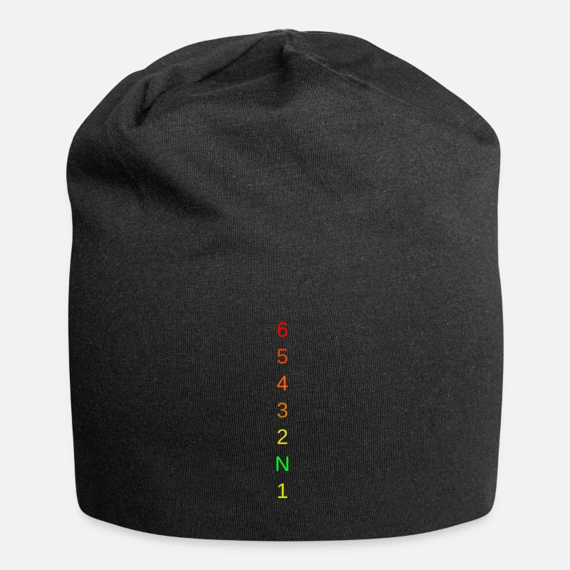 Motorcycle Gears - Jersey Beanie - black