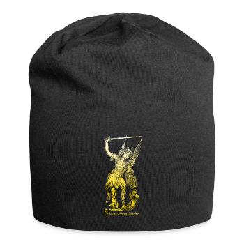 Mont-Saint-Michel - Jersey-Beanie - Schwarz - Vorne