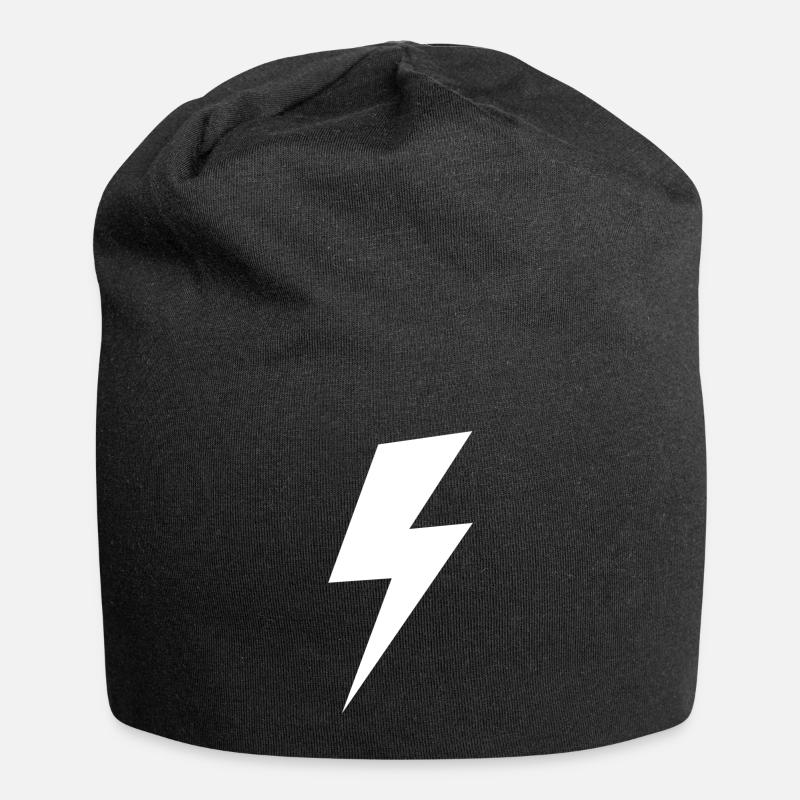 Blitz - Jersey-Beanie - Schwarz