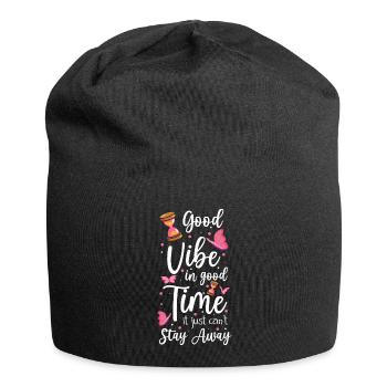 Sablier Sable Entreprise intemporelle - Bonnet en jersey - noir - Devant