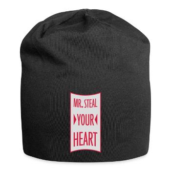 Mr steal your heart - Jersey Beanie - black - Front