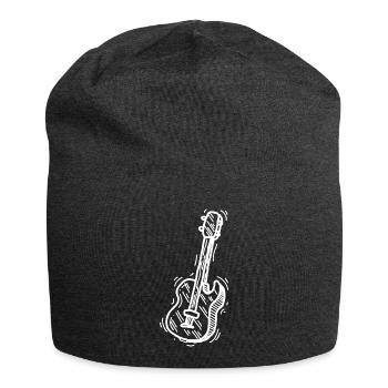 Gitarrist Gitarrist Musiker Gitarre - Jersey-Beanie - Anthrazit - Vorne