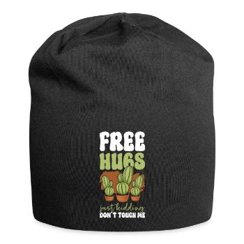 Nur Gucken Motto Antisozial - Jersey-Beanie - Schwarz - Vorne